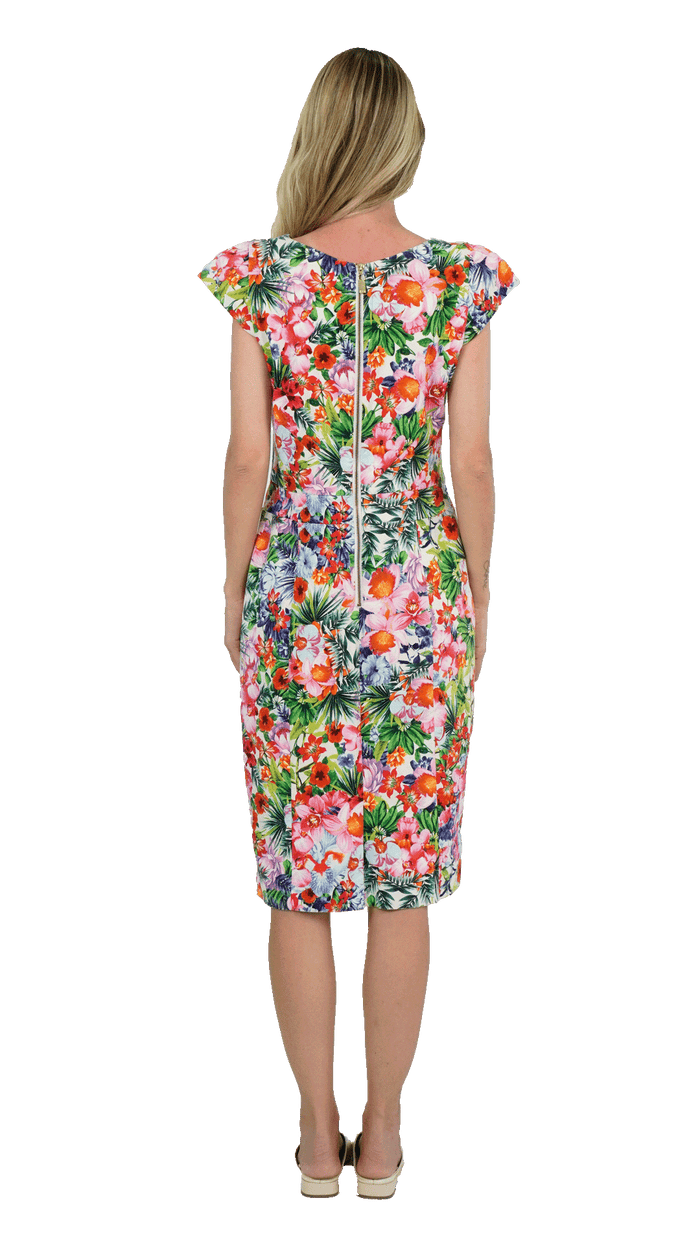Vestido color midi Garimpo Adda