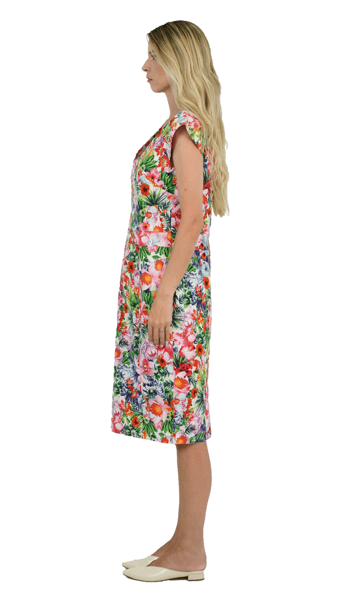 Vestido color midi Garimpo Adda