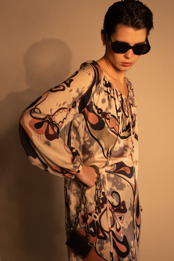 Vestido Color Seda Vestido summer Emilio Pucci