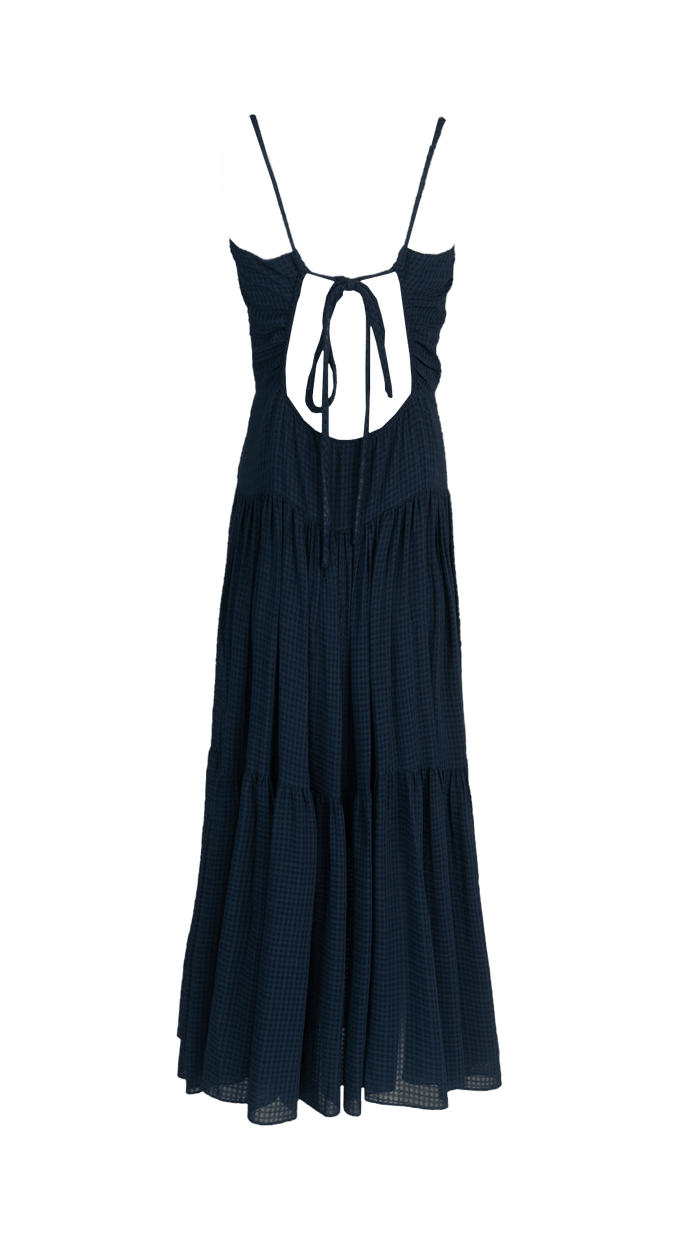 Vestido Marinho Detalhe vestido Adda Second Hand