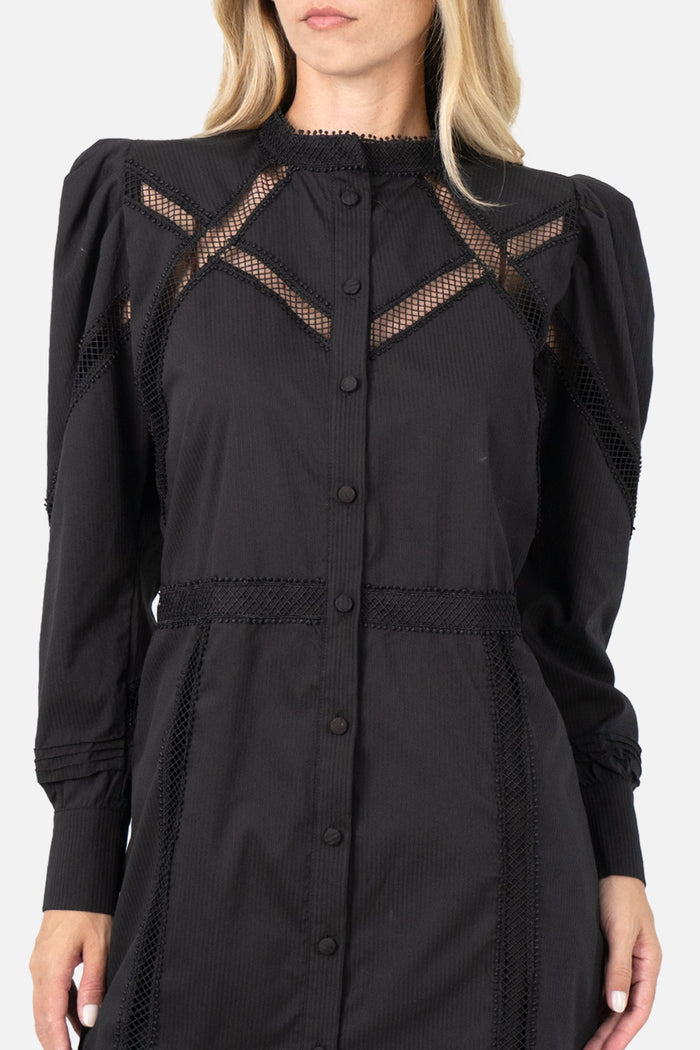 Vestido Preto Detalhe Blusa Adda Second Hand