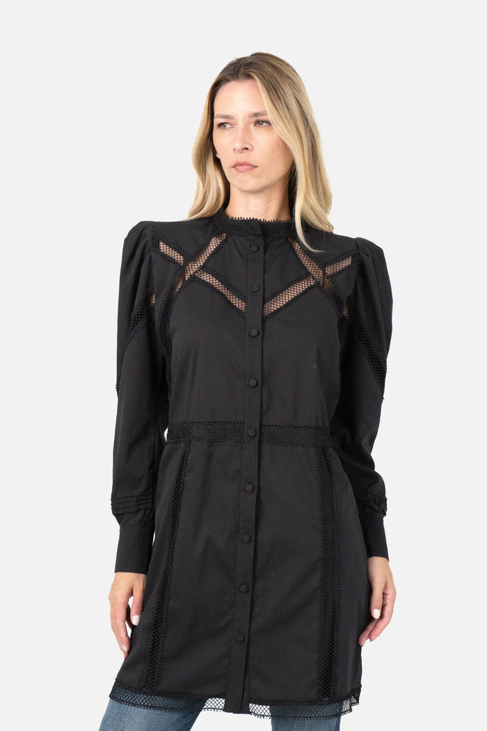 Vestido Preto Detalhe Blusa Adda Second Hand