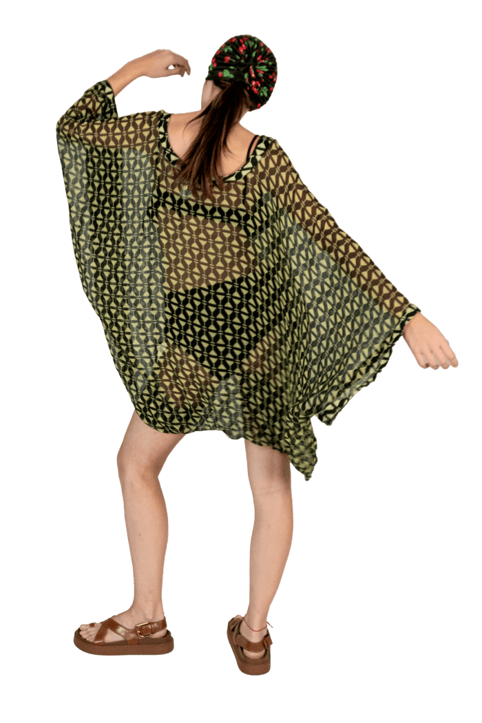 Vestido Verde Color Vestido Adriana Degreas