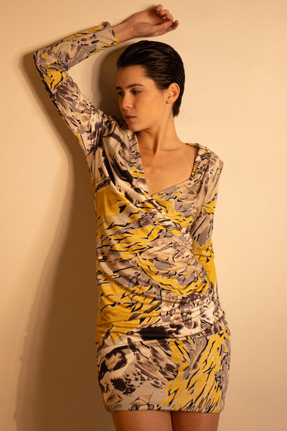 VESTIDO COLOR ESTAMPADO Emilio Pucci