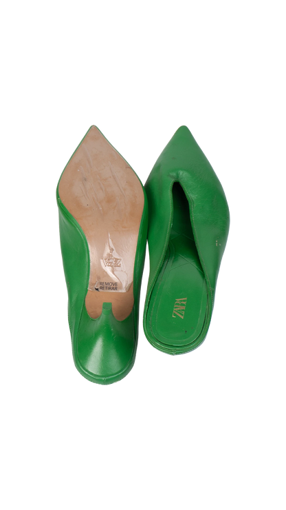 Mule Verde Zara